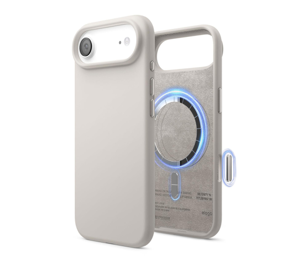 Elago Magsafe Silicon Case do iPhone 17 AIR Stone - 1360482 - zdjęcie